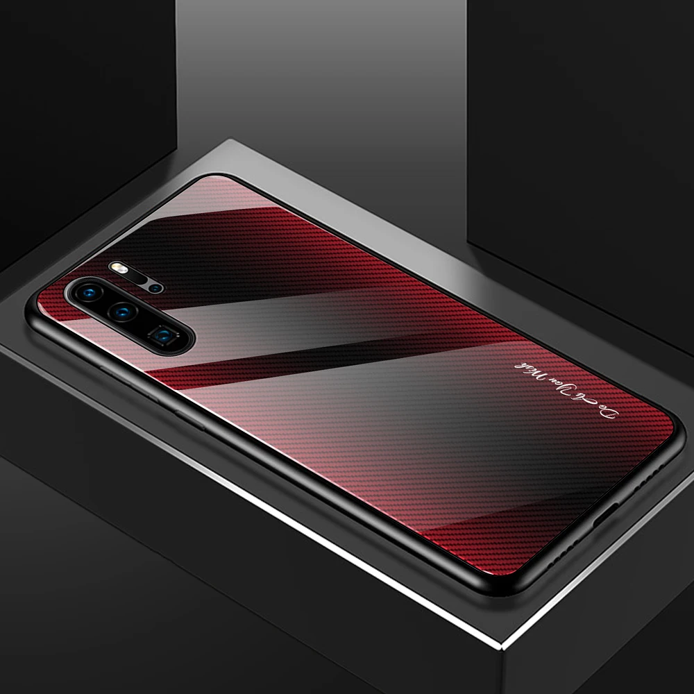 01 Градиентный стеклянный чехол для huawei Honor 9X20 Pro 8X20 10 Lite 10i 20i чехол задняя крышка градиентная броня для huawei Capa - Цвет: 01