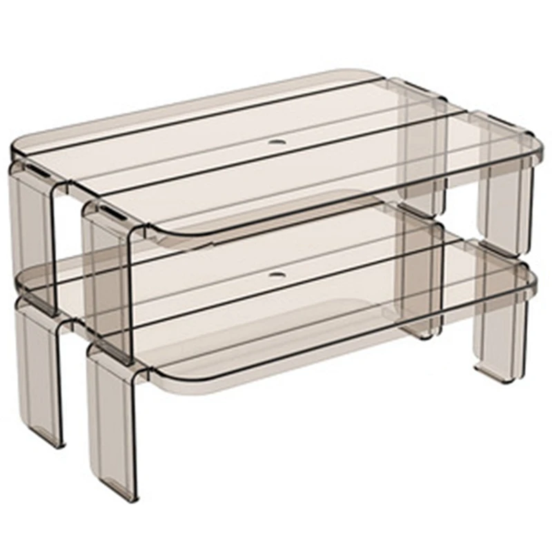 

Fridge Organizer Fridge Rack Kitchen Racks Kitchen Items Stackable Shelf Layered Shelf Tray Storage Rack