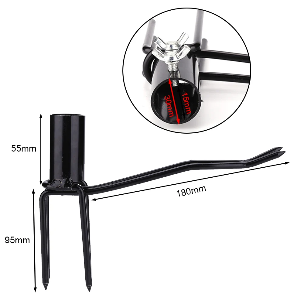 

Standing Weed Puller Tool 4 Claw Metal Weeder Manual Vertical Standing Weed Puller Tool for Garden Lawn Yard Grass Shovel Hook