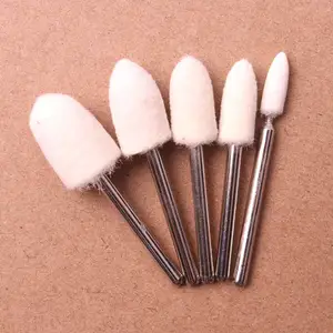 Шлифовальное колесо для дрели Dremel, набор из 10 полировочных насадок 5 типов, с хвостовиком 3 мм, 2 шт. * 4681012 мм