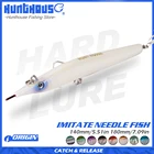 Hunthouse leurre stickbait игольчатый карандаш морская жесткая приманка для рыбалки морские басы 140 мм180 мм утопленная Скакалка garfish sphyraena