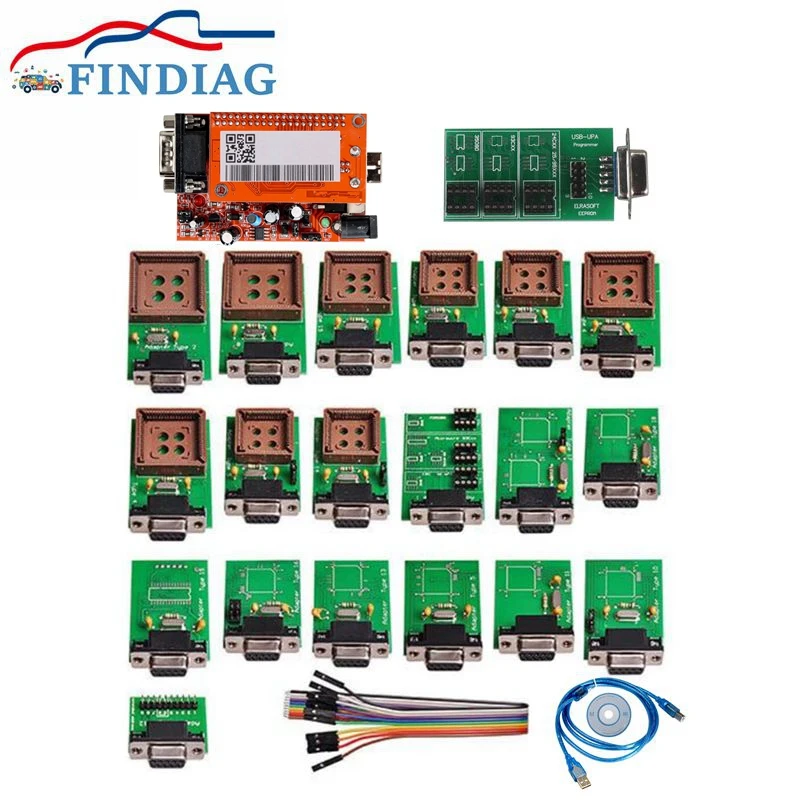UPA диагностический инструмент USB V1.3 полный набор Популярные Eeprom универсальный