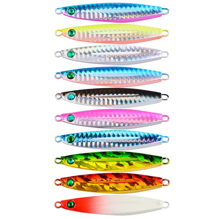 

Metal Sequins Fishing Lure 7G 10G 14G 17G 21G 28G 40G Crankbait Jig Spoon Carp Artificial Baits Wobbler Bait Sea Lures Pesca