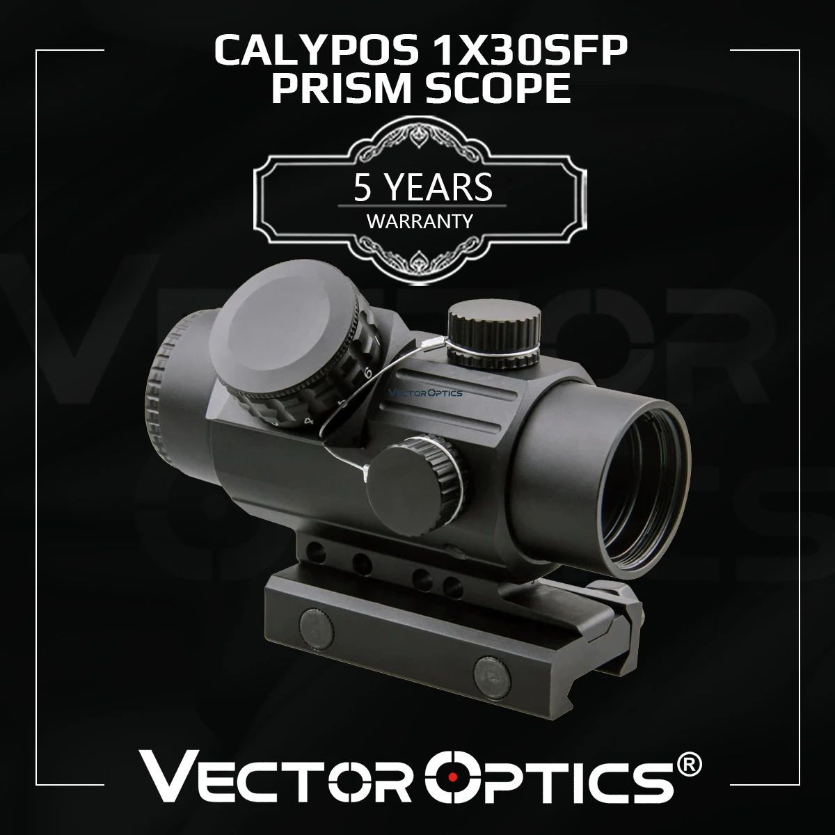 Оптический прицел Vector Optics Calypos 1x30 с призмой CQB для винтовки AR15 M4 тактический CQ