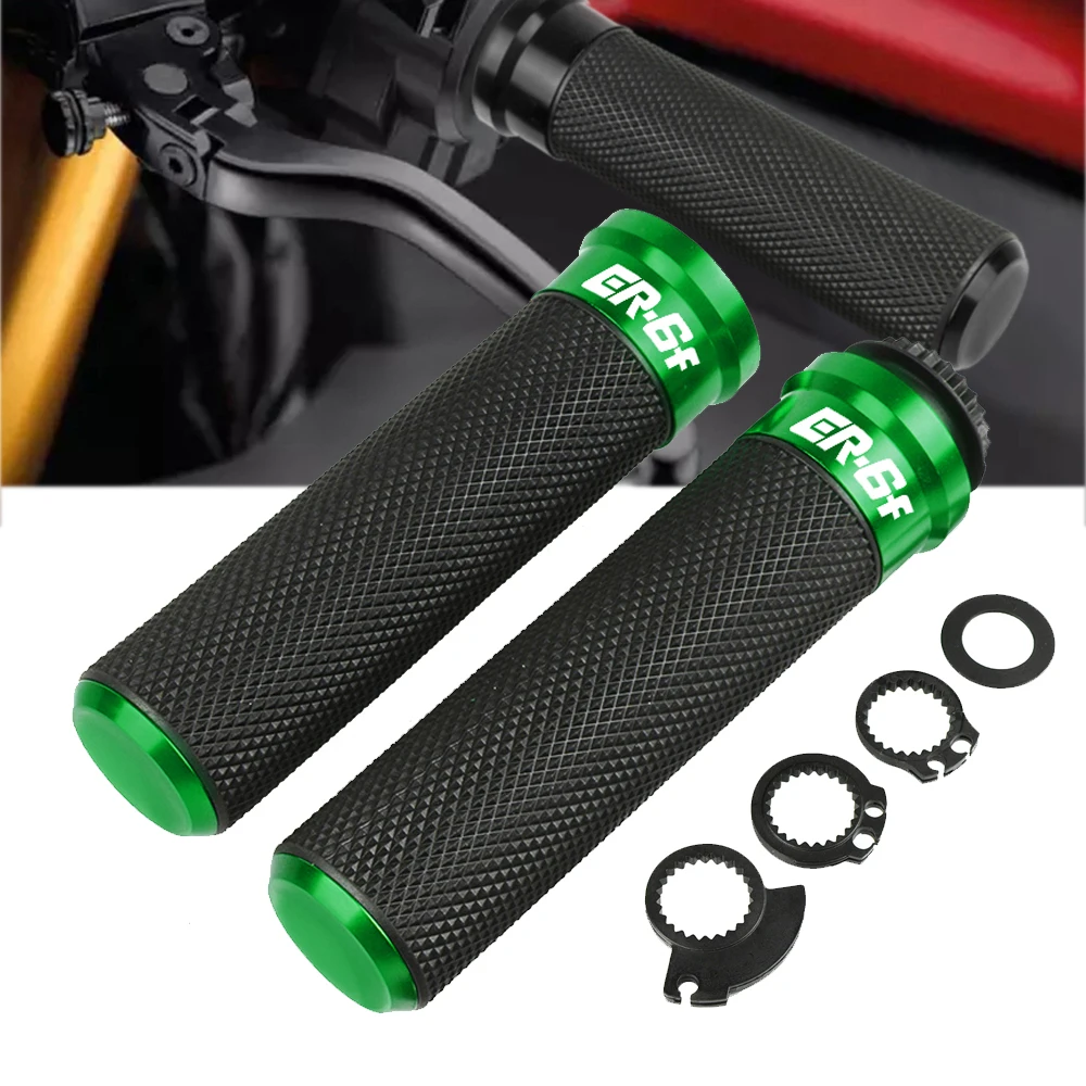 Аксессуары для мотоциклов ручки на руль 7/8 &quot 22 мм Kawasaki ER 6F ER-6F 6 F ER6F 2006-2016 2007 2009 2010