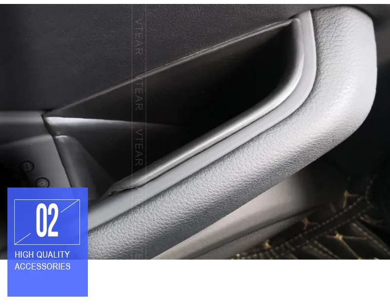 Vtear для Audi A3 дверная коробка для хранения ABS interior аксессуары для подлокотников сумка для монет сумка держатель Багажник автомобильный Органайзер автомобильный-Стайлинг органайзер для панели авто