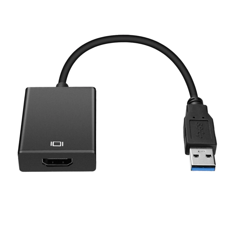 USB к HDMI адаптер 3 0 HD 1080P видео o Ie конвертер Поддержка ноутбука ПК проектор ТВ| |