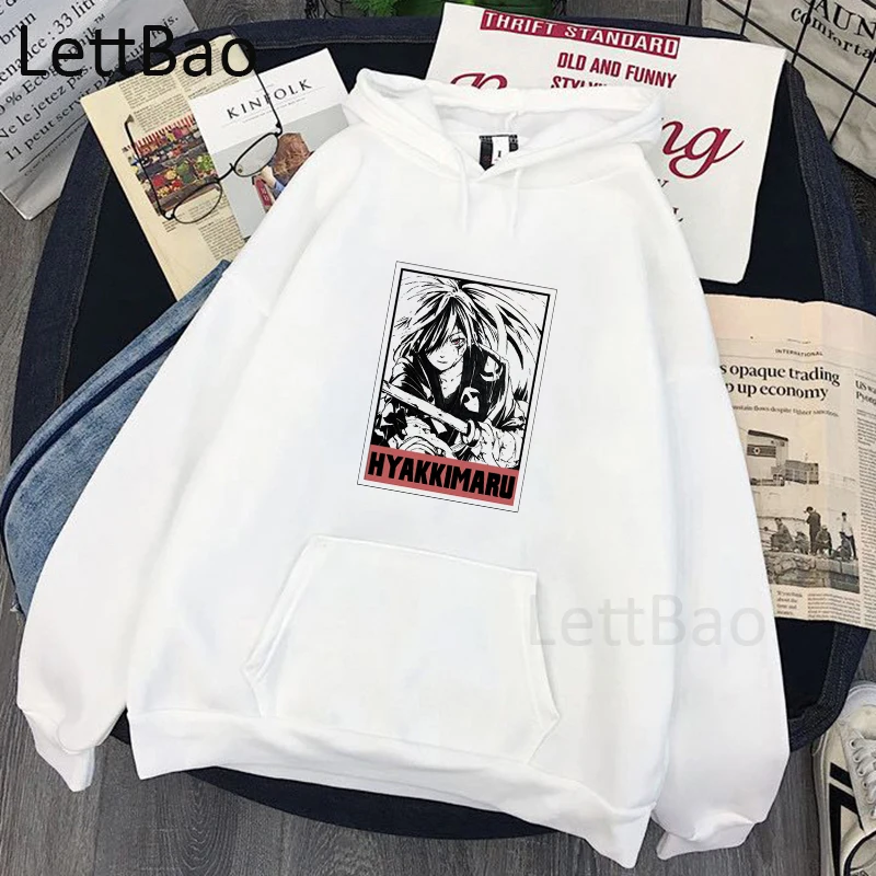 

Толстовки Hyakkimaru Dororo Samurai Ulzzang для мужчин и женщин, уличная одежда, Harajuku, готические толстовки, Harajuku, уличная одежда, повседневные топы, толсто...