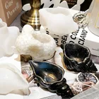 Форма для эпоксидной смолы сделай сам, контейнер для раковины, гипсовая форма для бетонного слона, форма для слона, силиконовая форма для хранения косметических яиц