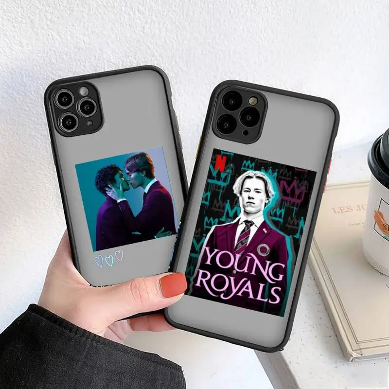

Young Royals tv show Phone Case matte transparent For iphone 7 8 11 12 plus mini x xs xr pro max cover