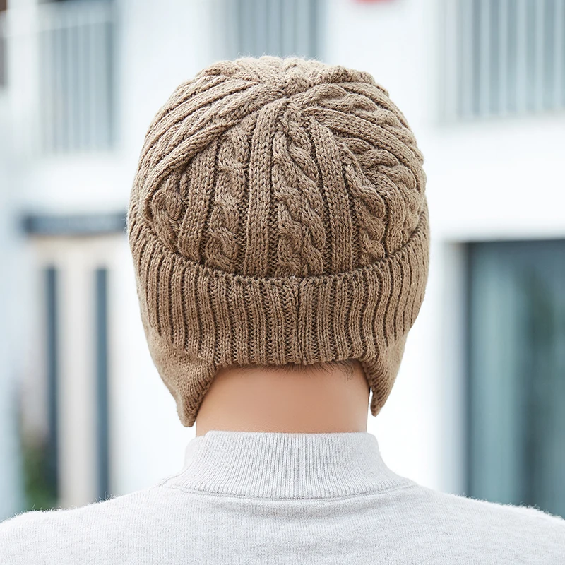 Зимняя шапка, шарф, Skullies Beanies для мужчин, вязаная шапка, женская маска, толстая Балаклава, ушанка, шерстяной берет, мужская шапка, шапка