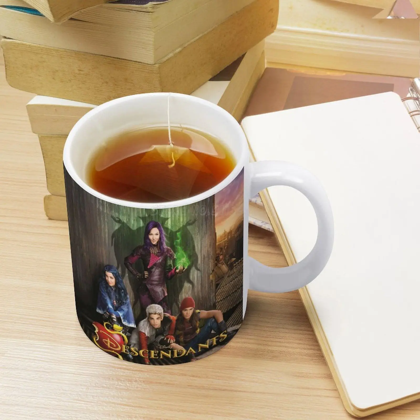 Потоки ТВ-шоу D3 белая кружка керамическая чайная чашка подарок на день рождения