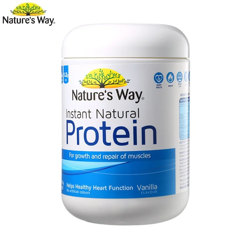 Australia Nature's Way Instant VANILLA Soy Protein Powder Healthy Heart Energy Muscle Sports Nutrition Skin Nails 100% Vegan
