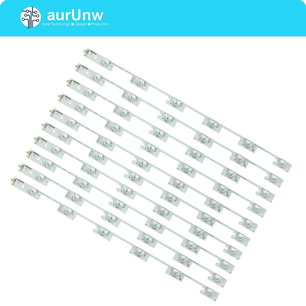 515 мм светодиодный ная подсветка 6 ламп для Konka 49 дюймов TV A49U LED 49X270 0B LED 49G9200U 35020878 35020887/8 LC490EGY(SJ)(M2) 10 шт.