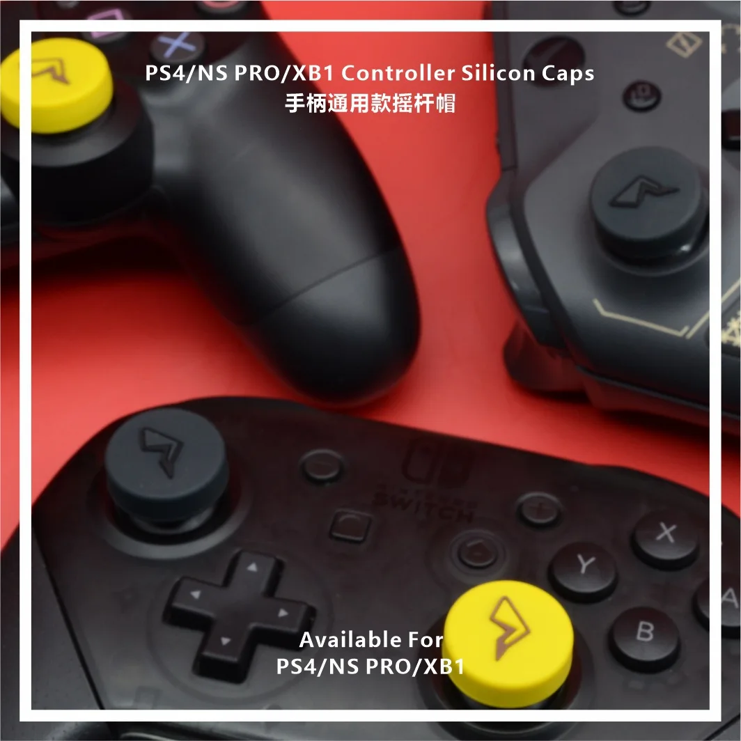 Силиконовые накладки на кнопки для джойстика 4 шт./лот PS3/PS4/PS5/Xbox One/N-Switch Pro - купить
