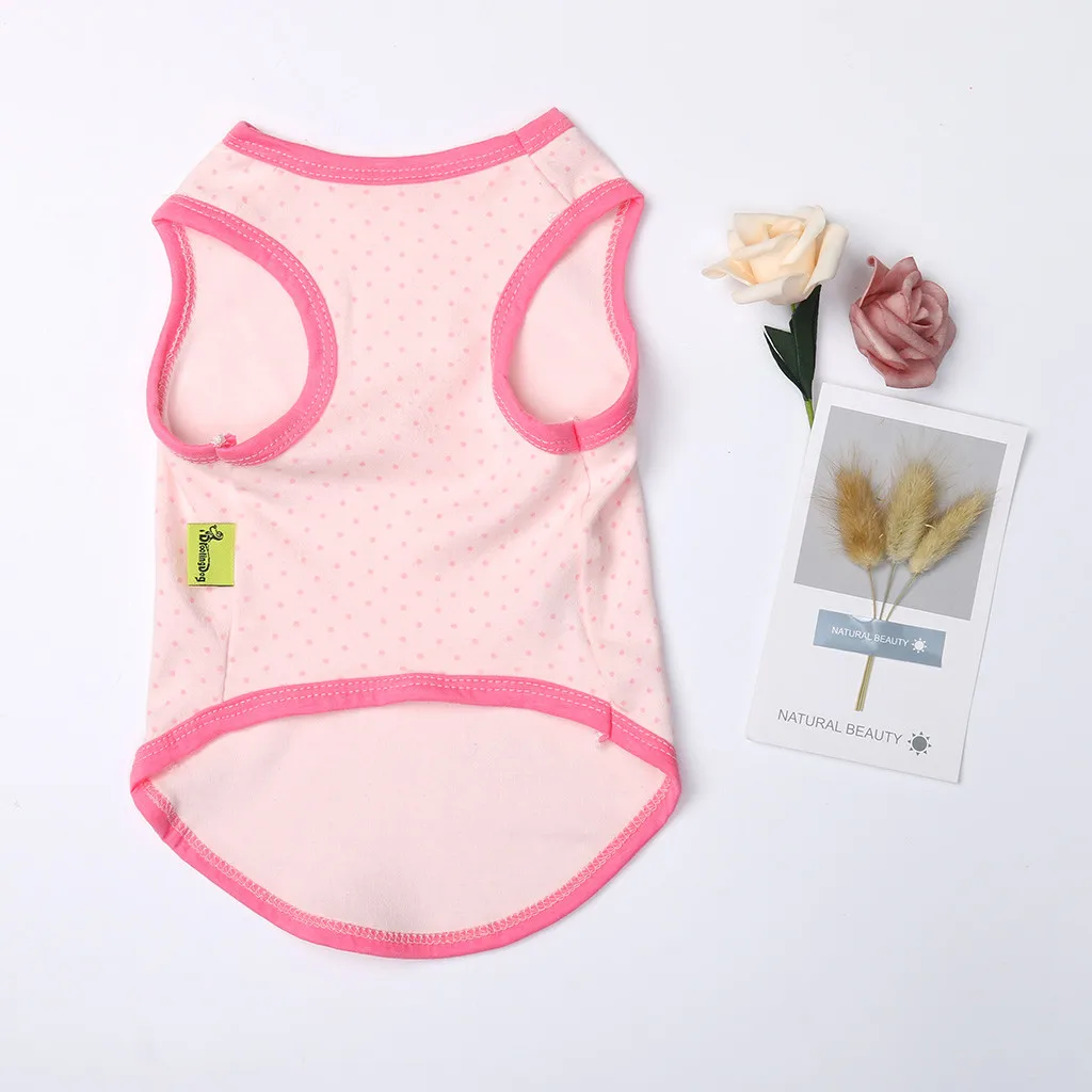 Transer футболка для собак ПЭТ жилет летняя дышащая удобная с оборками принт