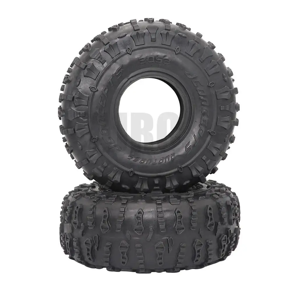 JCONCEPTS-neum&aacute;tico de goma de 1,9 pulgadas para coche teledirigido, rueda de 1,9, 123x49,5mm, para 1/10 RC Crawler Traxxas TRX4 TRX6 Axial SCX10 90046 AXI03007, 4 unidades-1