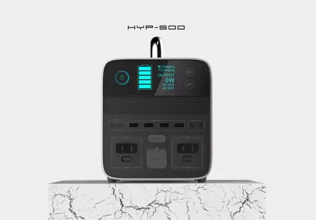 537Wh 110В 220В 5 USB LiFePo4 Power Bank чистая Синусоидальная волна портативный солнечный