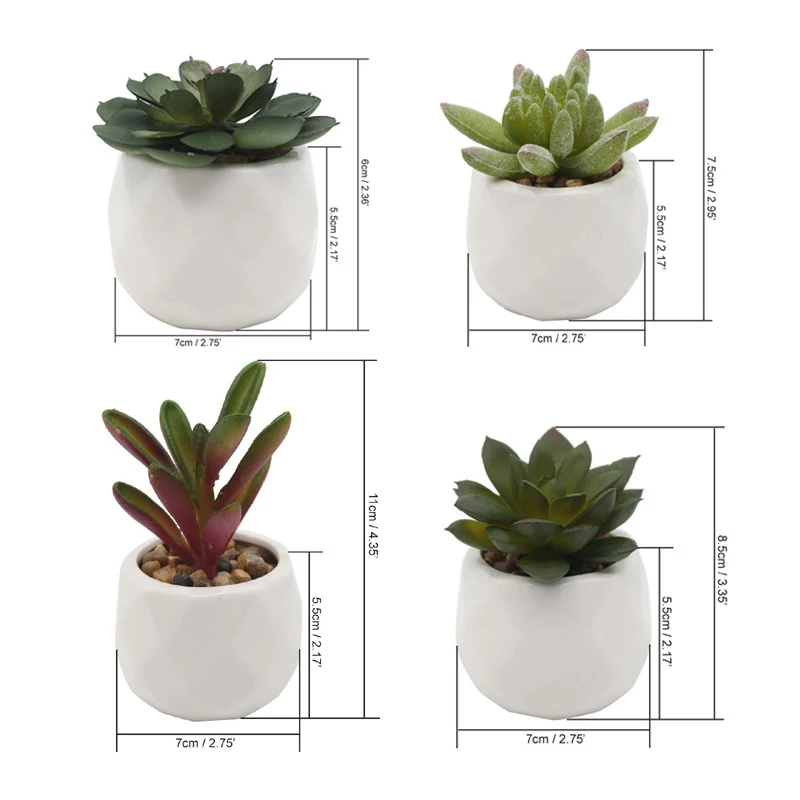 Зеленые искусственные суккуленты растения для украшения дома и сада свадебные