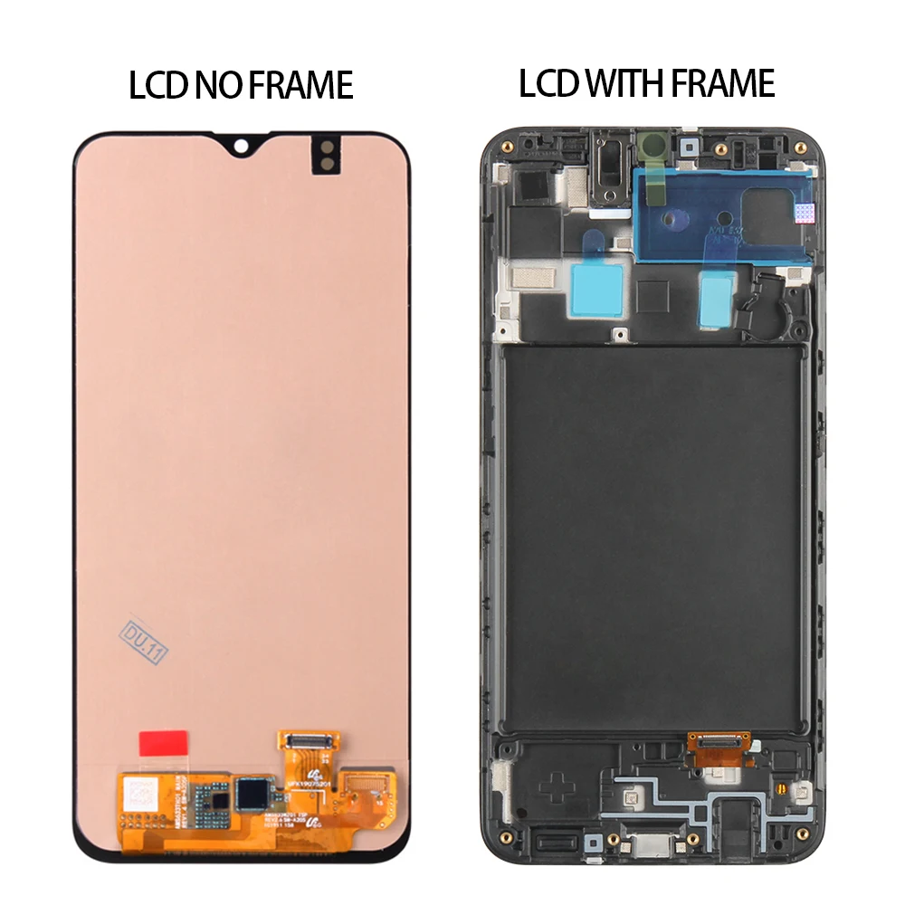 Oled для Samsung Galaxy A20 SM A205F A205FN A205F/DS A205M A205G ЖК дисплей сенсорный экран дигитайзер