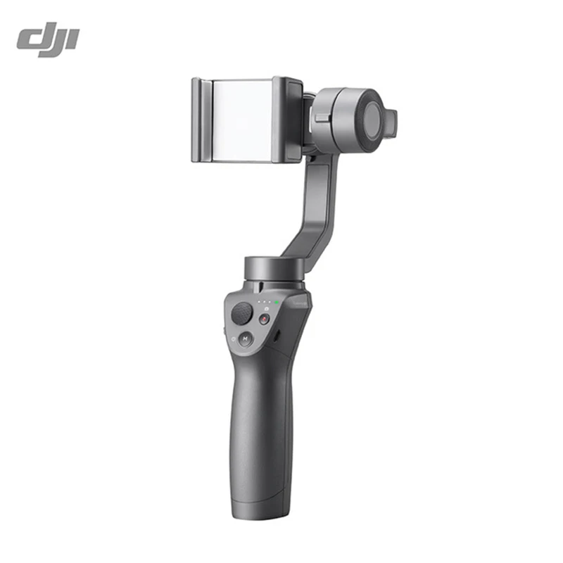 Черный DJI OSMO Mobile 2 ручной карданный 3-осевой стабилизатор OM2 с плавное воспроизведение видео/движения таймлапс/зум Управление/панорама функции - Цвет: Черный