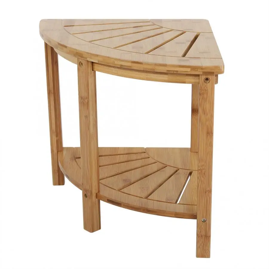 Угловой стул для душа ванной комнаты с полкой органайзер ванны Премиум