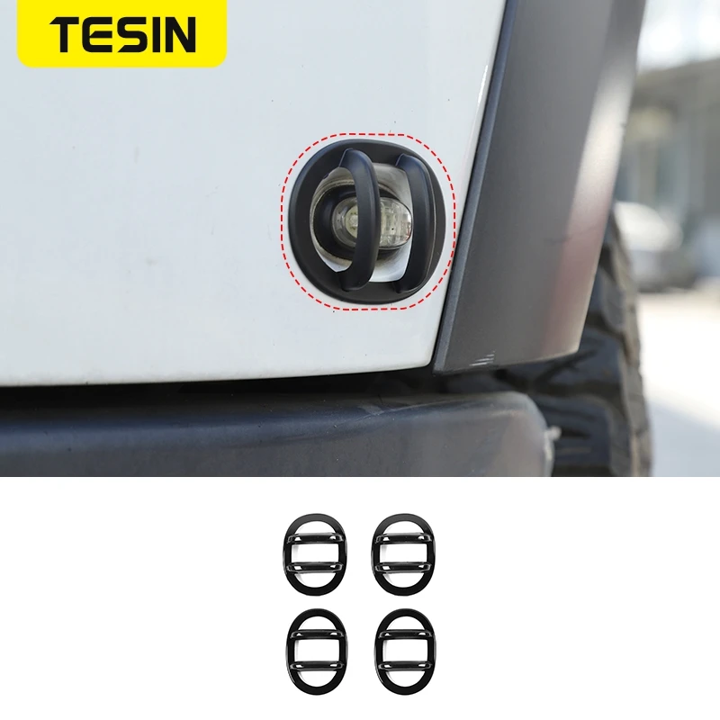 

TESIN Lamp Hoods For Ford F150 Car Front and Rea Turning Light Lamp Decoration Cover Accessories For Ford F150 Raptor 2009-2014