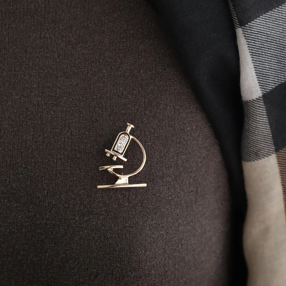 Эмаль Blucome брошь-инструмент для ученых Женская и мужская биология молекулярная