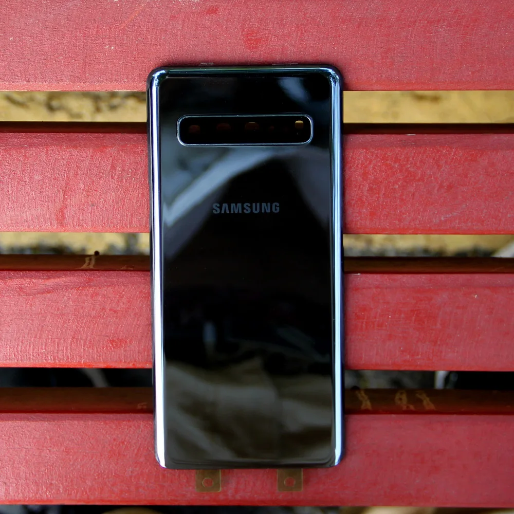 for samsung galaxy s10 5g version g977 sm g977f battery back cover door housing repair parts ear camera glass lens frame free global shipping