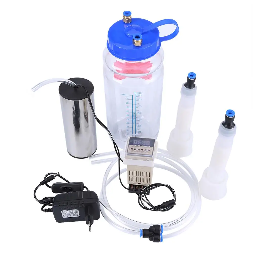 Доильный станок для коров 2 л портативный Электрический доильный с импульсным