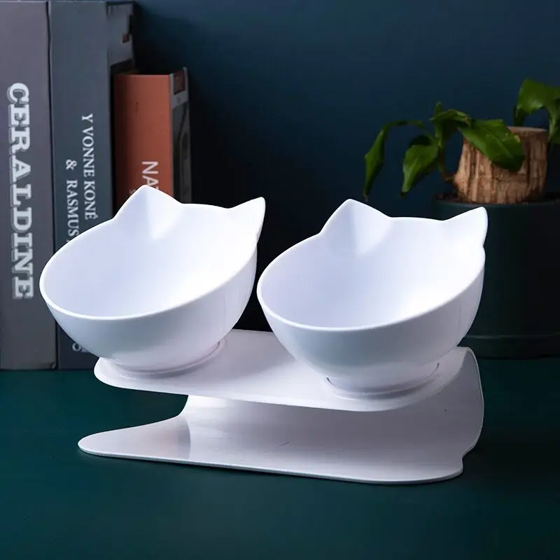 15 градусов наклона рисовая миска кошка собачья защиты животных шейного отдела