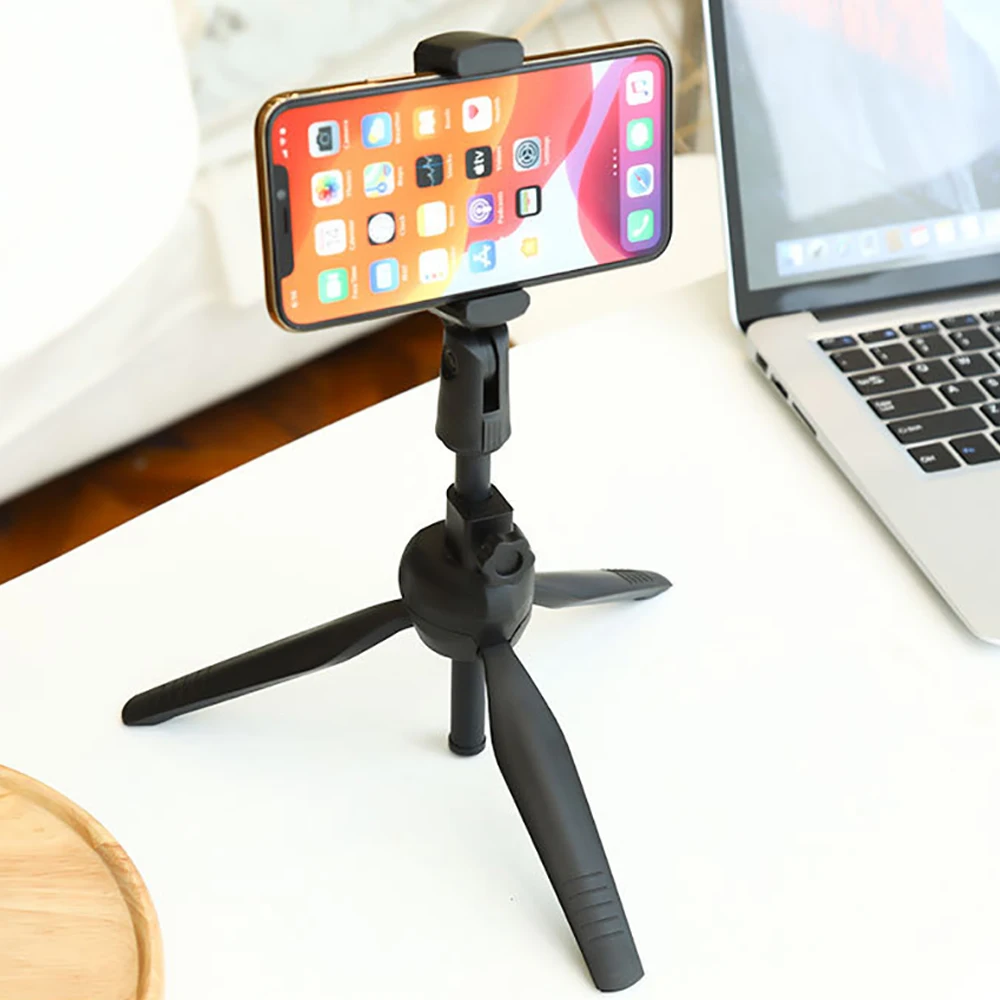 

1 PC Mobile Phone Tripod Universal Stable Mobile Phone Stand High Quality Desktop Extendable Handheld for Video / Movie / Live