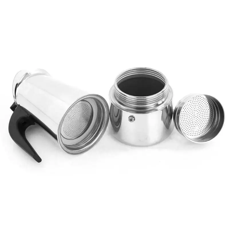 Кофе разработчиков в итальянском стиле топ Moka эспрессо Cafeteira Кофеварка плите Кофе горшок 100/200/200/450 мл