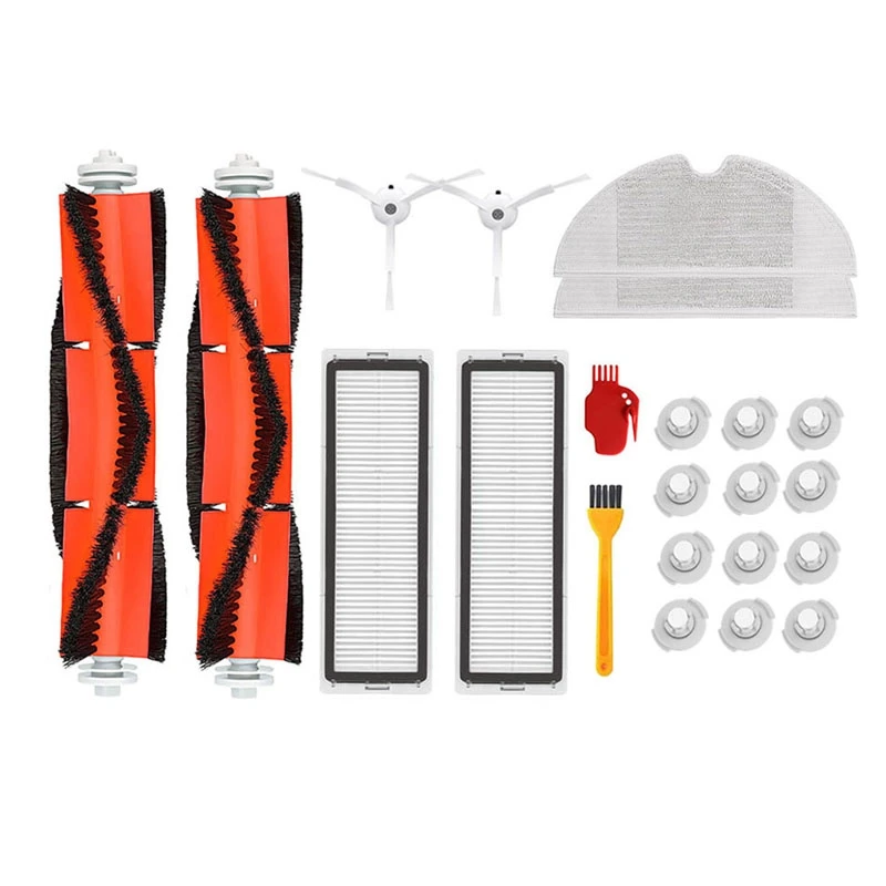 

Фильтр НЕРА, боковая щетка, основная щетка для робота-пылесоса Xiaomi Roborock S50, S5, аксессуары для пылесоса Mijia