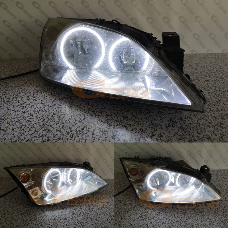 Для Ford Mondeo MK3 2000-2007 салон отличные ангельские глазки Ультра яркое освещение smd комплект светодиодов «глаза ангела»
