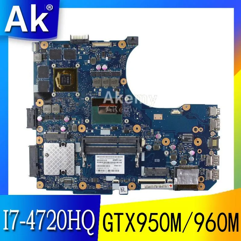 

Материнская плата AK N551JW/N551JM для ноутбука Asus N551JW N551JM N551JQ G551JW N551J, оригинальная материнская плата GTX960M/950M-4G