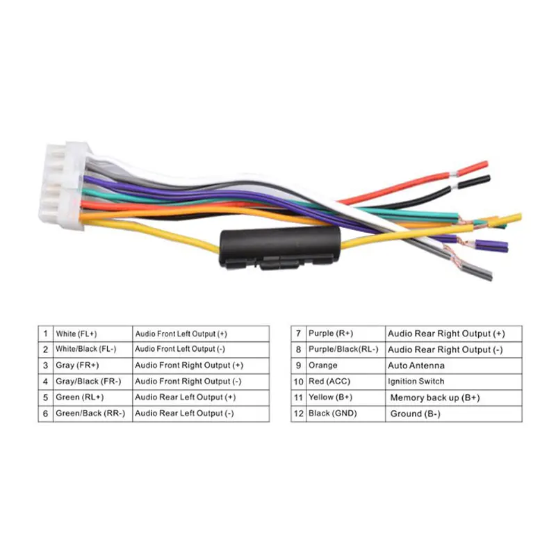 Автомагнитола Магнитола 12 В автомобильная стереосистема Bluetooth USB/sd-карта FM/MMC