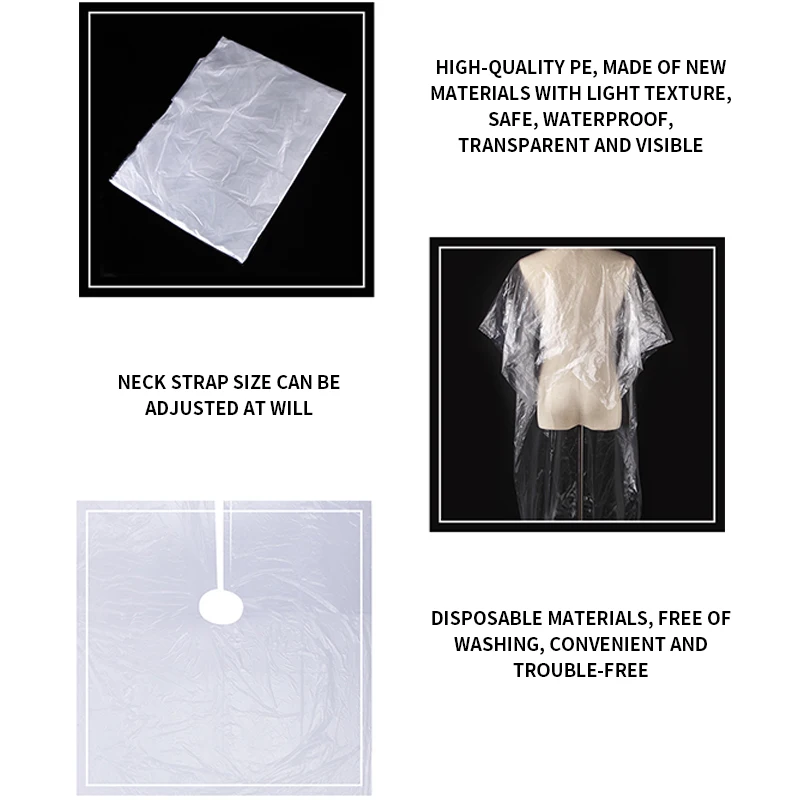 

Hotsale DIY Increased Disposable Film Hairdressing Cloth Free Washing Shampoo Household Hairdressing Lengthened