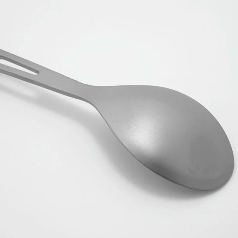 Титановая большая ложка с вилкой бутылка наконечником открывалка длинной ручкой