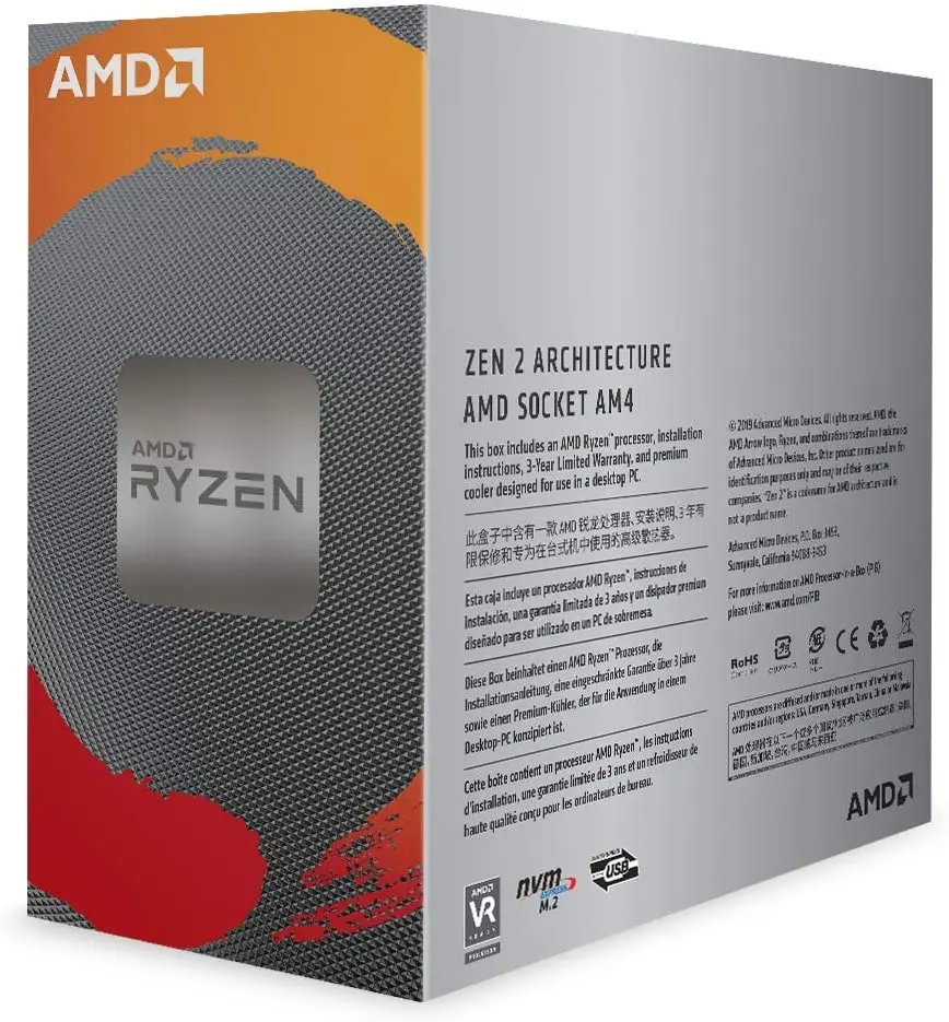 Процессор AMD Ryzen RYZEN5 R5 3500X в штучной упаковке процессор для настольного компьютера