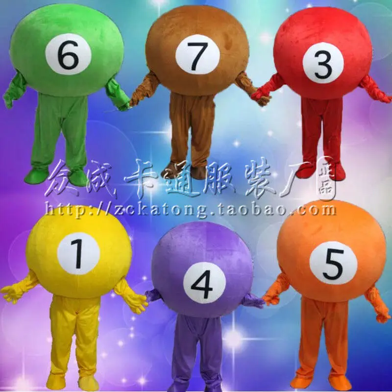 Рекламная бильярдный шар маскарадный костюм Косплэй вечерние игра наряд на