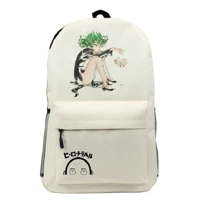 Unisex Anime Cartoon ONE PUNCH-MAN Saitama Genos Tatsumaki Rucksack ...