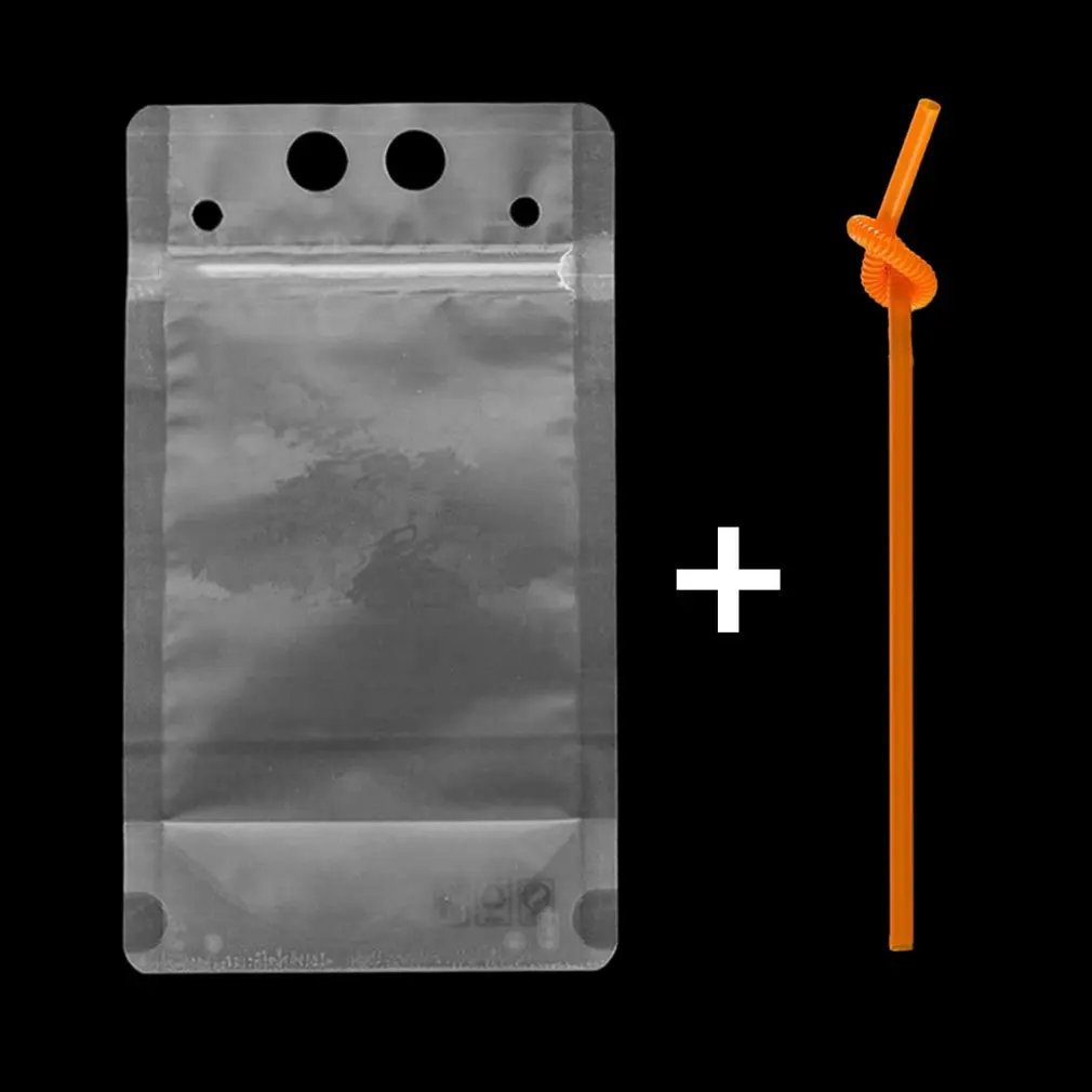 Матовые мешки стоьте вверх мешок запечатывания упаковочный пакет для напитков