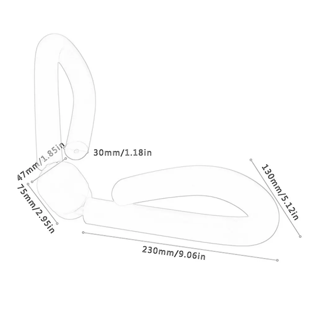 Женский тренажер для ног йоги легкий и компактный дизайн повышающий форму бедра 1