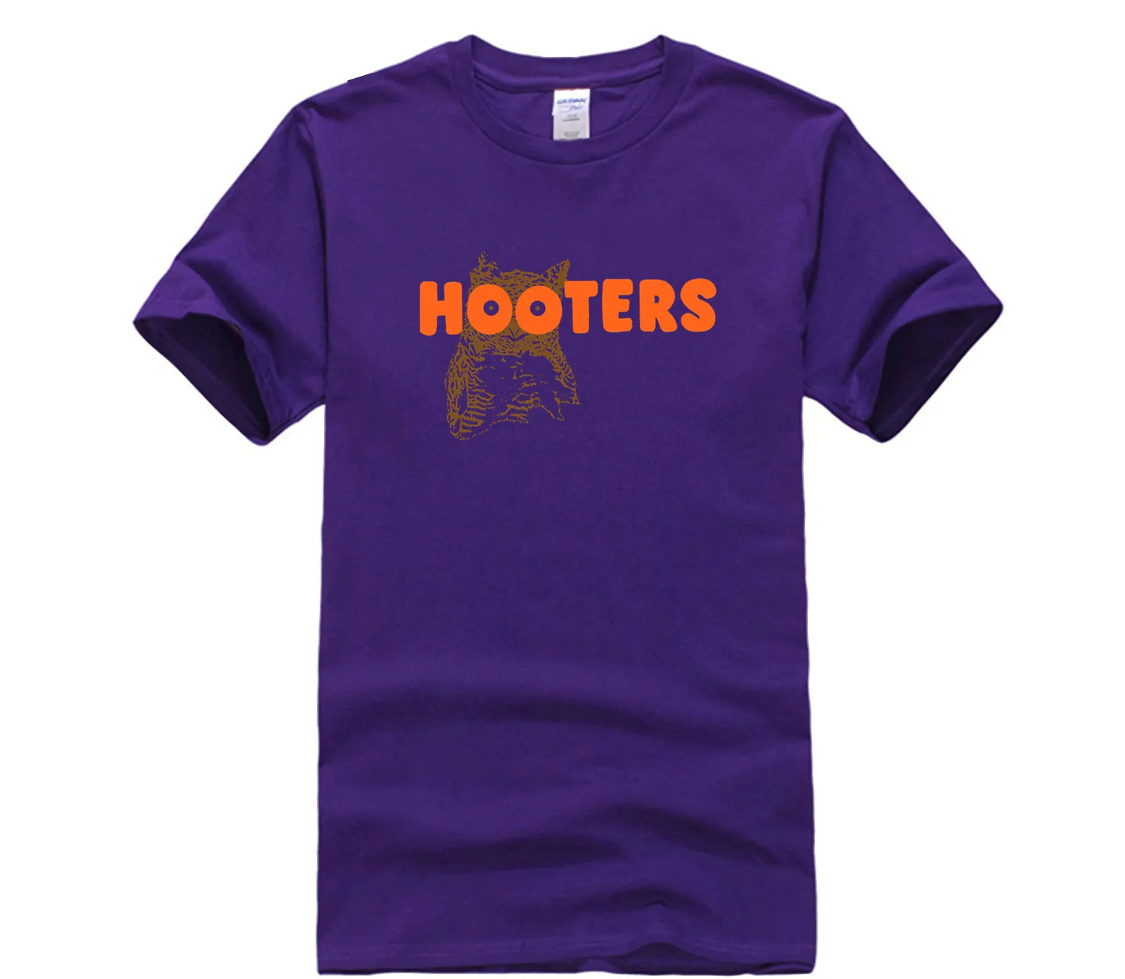 

Summer Mens Fashion Tops & Tees Print Casual Cotton Male Hooters Women Short Sleeve Fitness Clothing