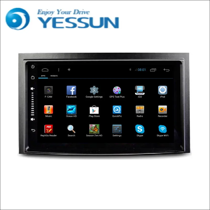 Радио YESSUN Android автомобильный DVD плеер для Toyota Venza 2013 ~ 2016 стерео радио мультимедиа