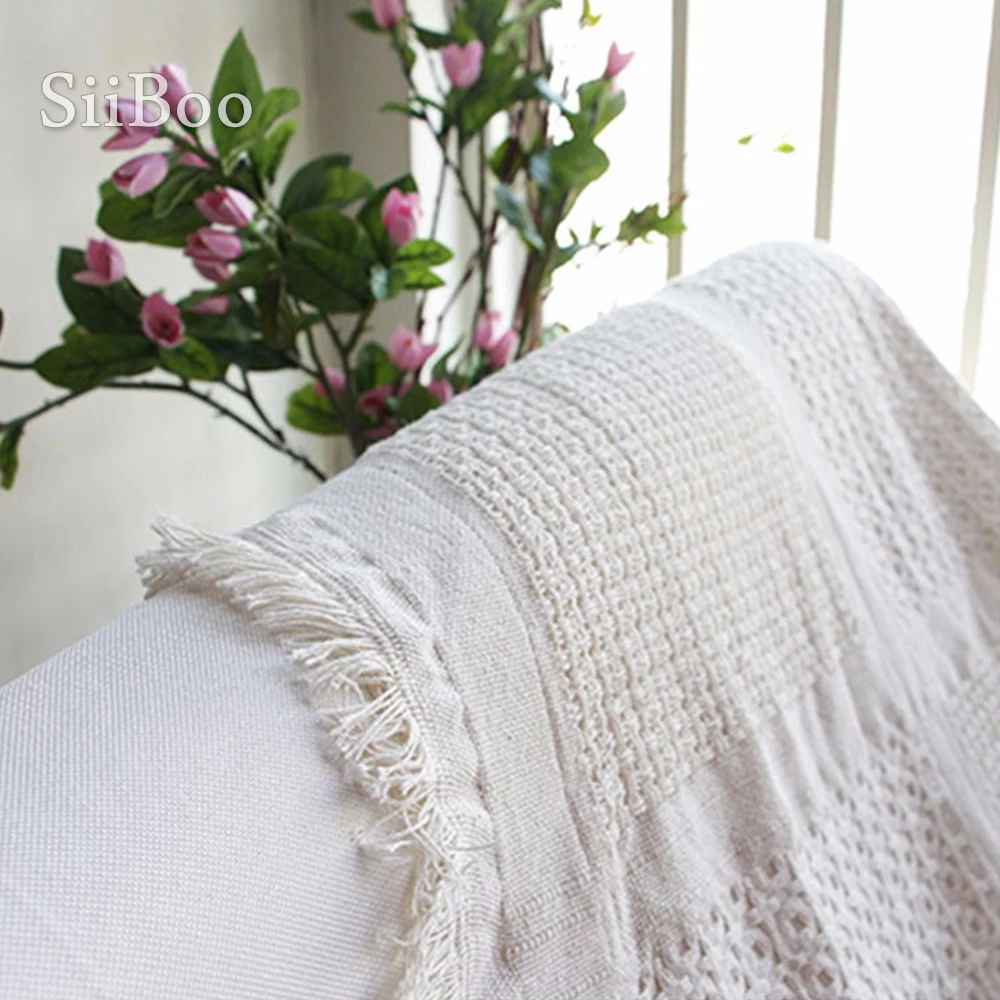 100% оригинальное винтажное жаккардовое покрывало для дивана в американском стиле