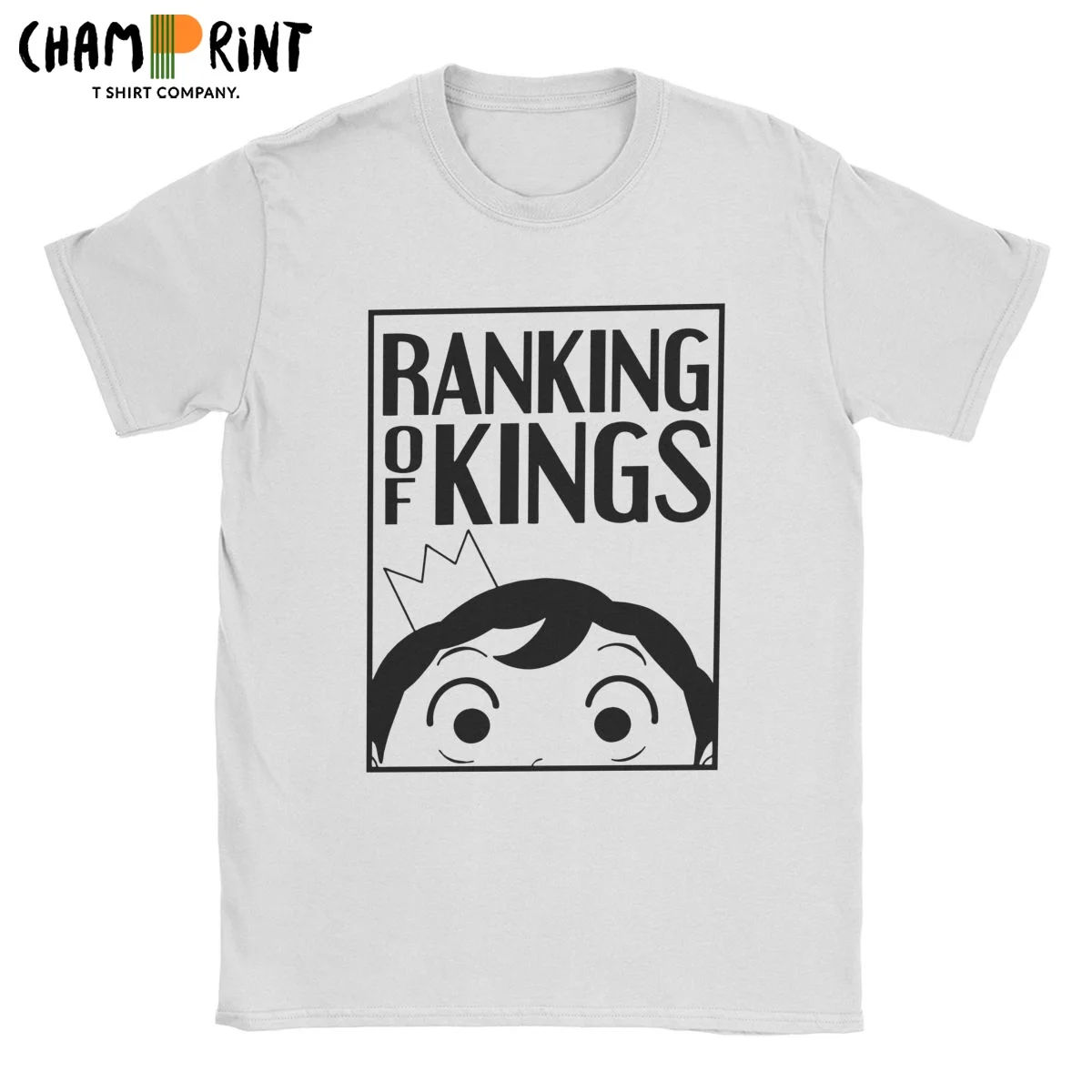 

Ousama Ranking Of Kings T-Shirts Men Bojji Kage Anime Manga Vintage Pure Cotton Tees Short Sleeve T Shirt New Arrival Tops