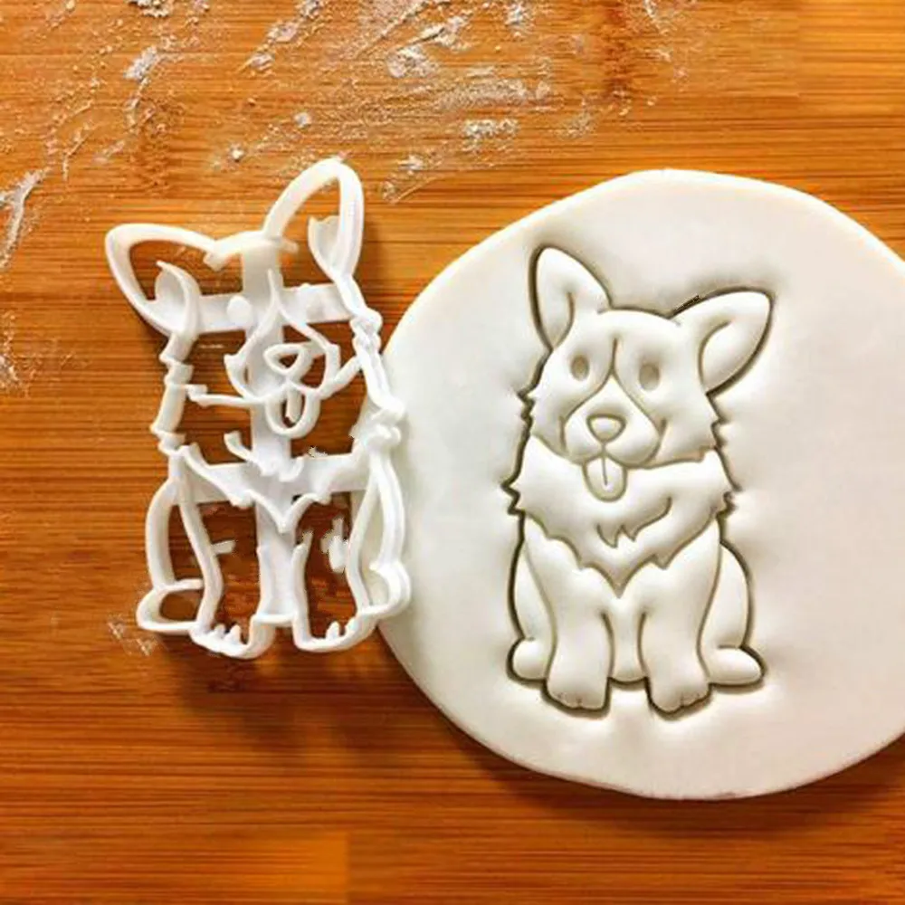 3 типа формы для выпечки милых собак кухонные формочки DIY печенья