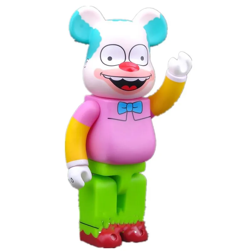 11 &quotBearbrick 400% мрачные Симпсоны Брайан ББ поп клоун Be @ rbrick мультяшный подарок на